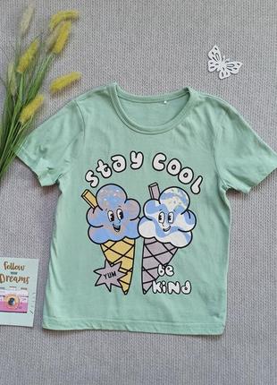 Детская футболка 5-6 лет для девочки