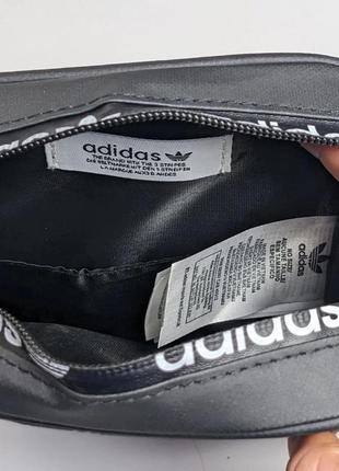 Борсетка adidas черная сумка через плечо4 фото
