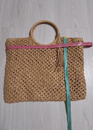 Плетенная сумка.3 фото