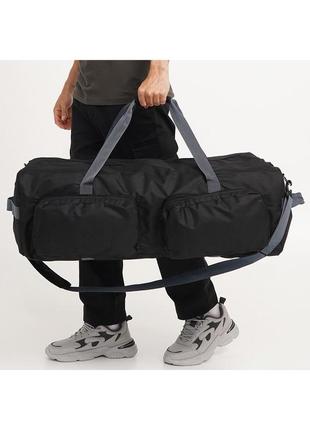 Спортивна/дорожня сумка для поїздок tiger сумка чорна спортивна велика сумка містка текстильна