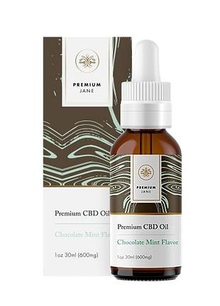 Масло кбд premium jane full spectrum cbd, шоколадная мята