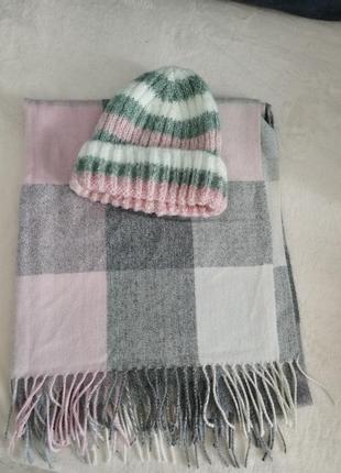 Набор шарф+шапка