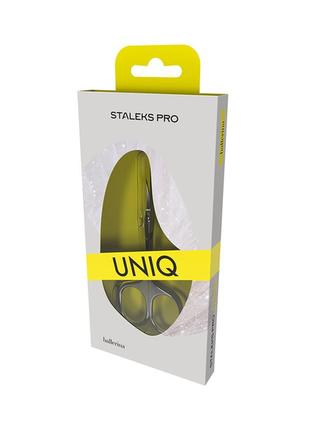 Ножницы для кутикулы staleks "uniq 10" sq-10-33 фото