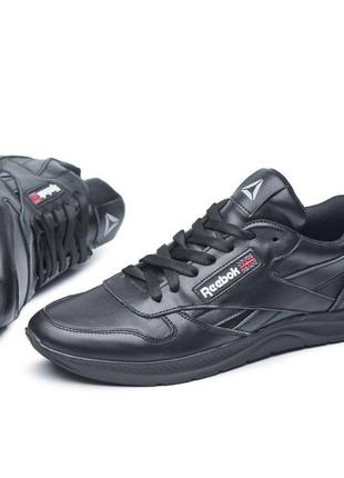 Мужские кожаные кроссовки reebok4 фото