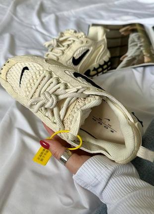 Трендовые кроссовки nike stussy air zoom spiridon caged fossil8 фото