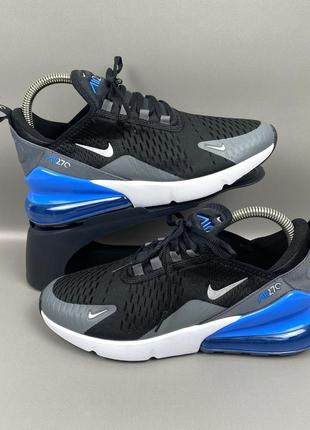 Оригінальні кросівки nike air max 270 trainers black blue dc9199-002