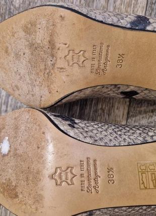 Туфлі з пітона lavorazione artigiana