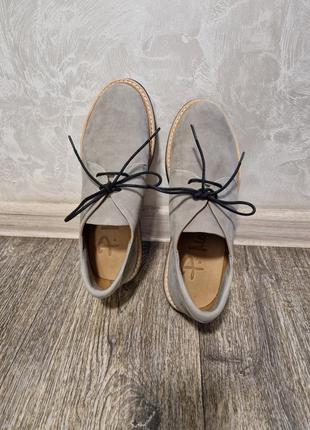 Нові шкіряні туфлі лофери p. monjo4 фото