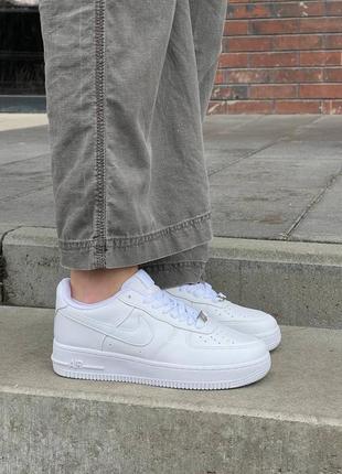Женские кроссовки nike air force 1 low 'white’#найк