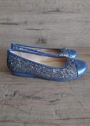 Балетки туфли кларкс clarks 33.5 р 21.5 cм