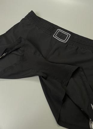 Чорні спортивні шорти puma, пума, оригінал, короткі, літні, для спорту, відпочинку, пляжні, лого, логотип3 фото