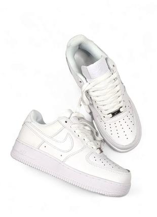 Кроссовки nike air force white