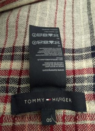 1+1=3 шарф tommy hilfiger оригинал шерстяной двойной двосторонний5 фото