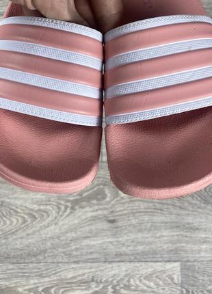 Adidas cloud foam шлёпанцы тапочки 37 размер женские розовые оригинал4 фото