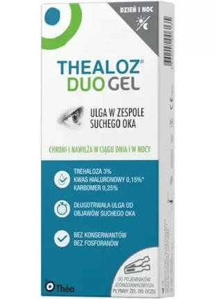 Теалоз гель (thealoz gel) - капли глазные, 10 мл/польша