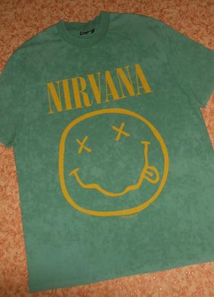 Футболка nirvana/рок мерч