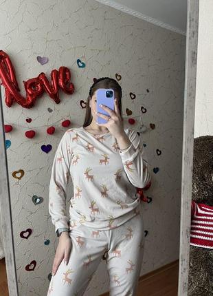 Мягкоесенька пижамка, пижама, домашняя одежда1 фото