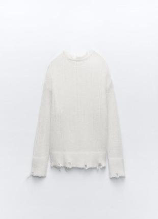 Zara свитер 38% альпака 37% шерсть5 фото