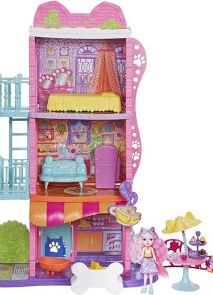 Ігровий набір mattel enchantimals town house cafe, таунхауз з кафе код/артикул 75 278а код/артикул 75 278а код/артикул 75 278а