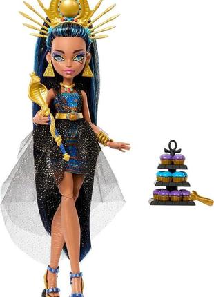 Лялька monster high клео де ніл у вечірній сукні monster ball код/артикул 75 858