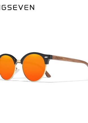 Поляризационные солнцезащитные очки для мужчин и женщин kingseven n5517 red код/артикул 1841 фото