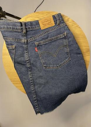 Джинсовая юбка levi's оригинал