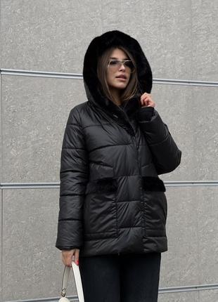 Куртка жіноча євро-зима (рр 42-52) к-3012 фото