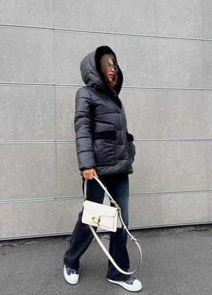 Куртка жіноча євро-зима (рр 42-52) к-3013 фото