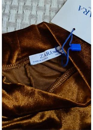 Ультра модное платье бархат zara/длинное бархатное платье6 фото