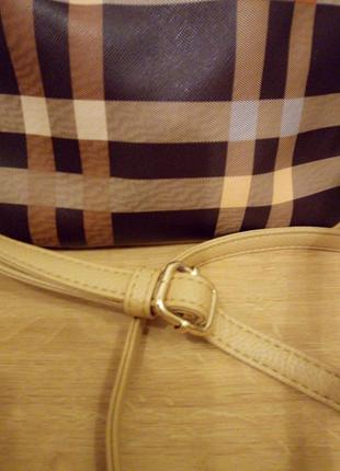 Женская сумка segue - кросс-боди в клетку