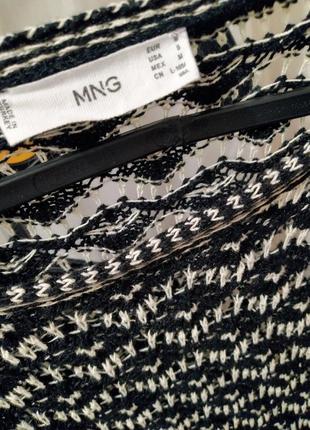 Хлопковый свитер кружевной, mango7 фото