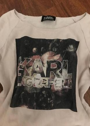 Актуальный, модный, стильный свитшот karl lagerfeld2 фото