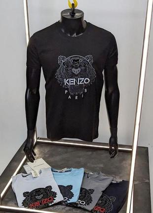 Мужская футболка kenzo черная