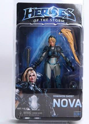 Фигурка nova dominion ghost heroes of the storm 16см. фигурка нова герои шторма