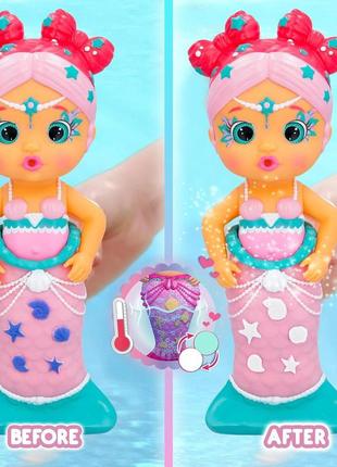 Лялька русалка imc toys bloopies mermaids magic tail layla яка міняє колір код/артикул 75 820 код/артикул 75 820 код/артикул 752 фото