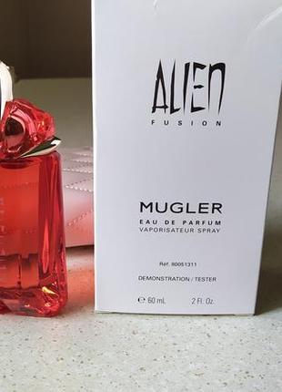 Mugler alien fusion тестер 60 мл оригинал3 фото