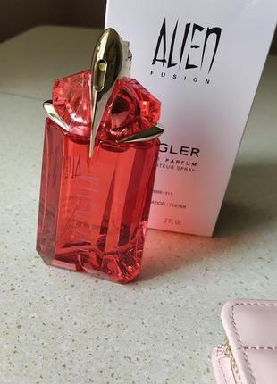 Mugler alien fusion тестер 60 мл оригинал6 фото