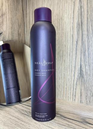 Сухий шампунь neal & wolf dry shampoo