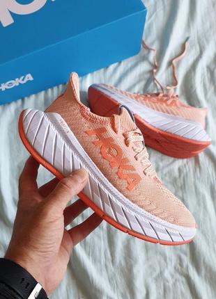 Женские кроссовки hoka carbon x3 люкс качество