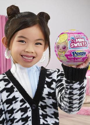Lol surprise loves mini sweets peeps. лол кулька пасха курчатко мінісвітс код/артикул 75 8726 фото