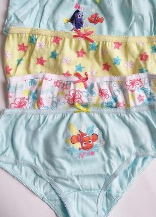 Трусики девочке поштучно nemo disney primark