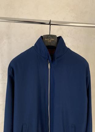 Харрінгтон харік куртка бомбер синій чоловічий3 фото