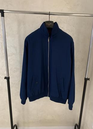 Харрінгтон харік куртка бомбер синій чоловічий2 фото