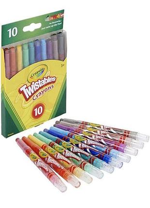 Crayola twistables, воскова крейда, викручуються код/артикул 75