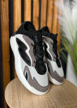 Кросівки adidas streetball 2 beige gray black