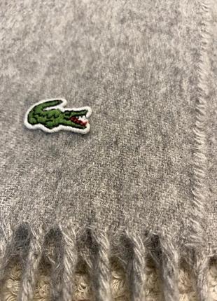 Длинный теплый шарф