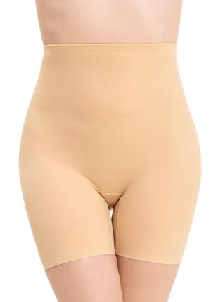 Шорты с утяжкой живота корректирующие шортики против натирания панталоны утягивающие белье 21054 фото