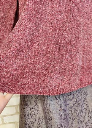 Нова красива м'яка кофта/джемпер/реглан/светр у рожевому кольорі, розмір 4-5хл8 фото