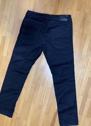 Чорні чоловічі джинси jack jones 36/34 slim fit6 фото