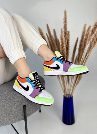 Жіночі кросівки jordan 1 retro low люкс якість